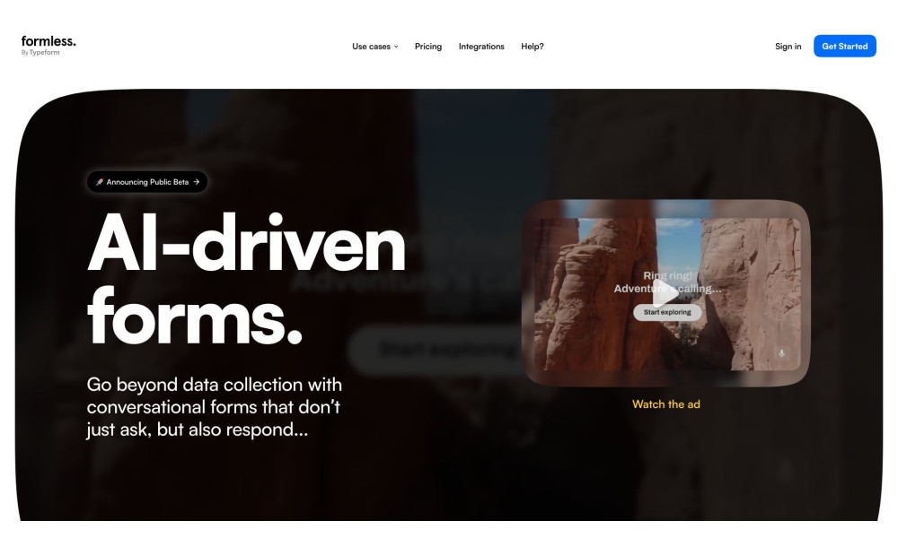 Formless by Typeform