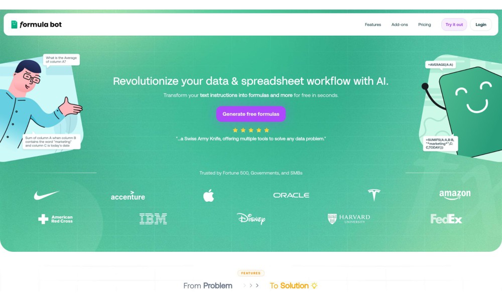 Formula Bot - AI Data Analyst