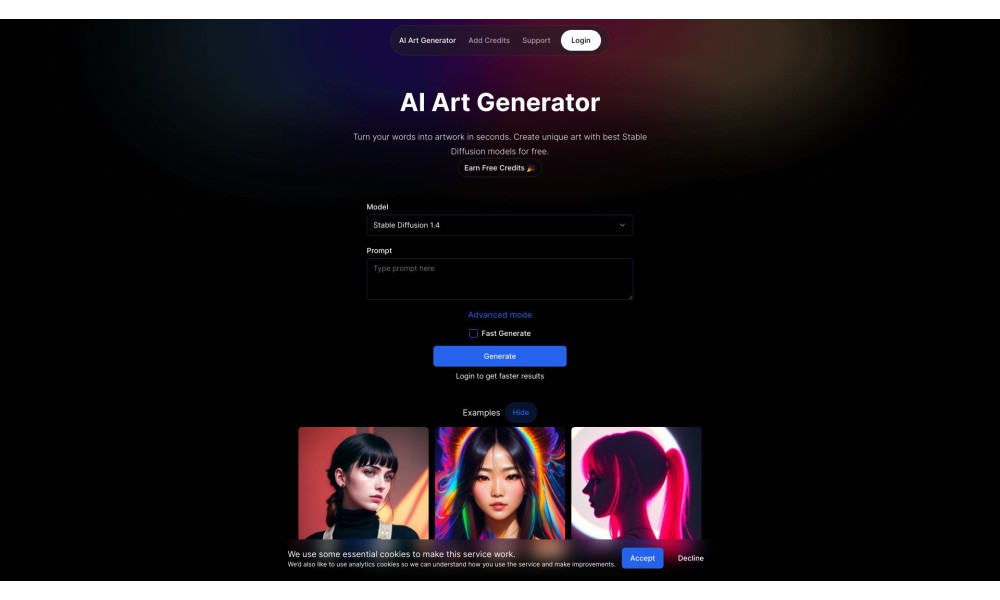 Free AI Art Generator