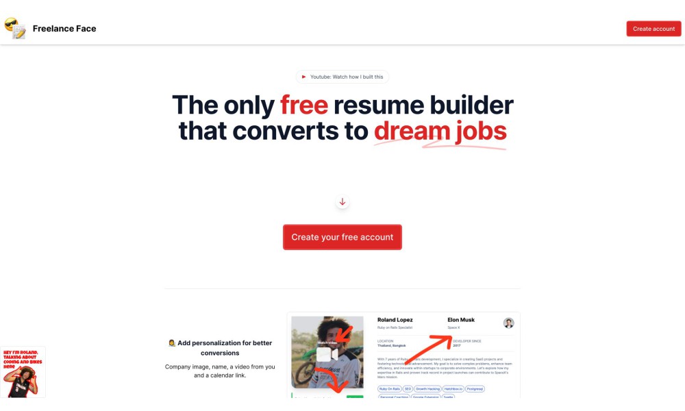 Dream Jobs Resume Builder