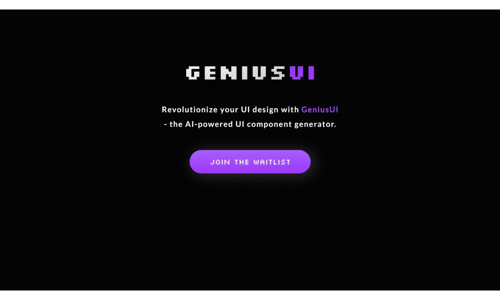 GeniusUI