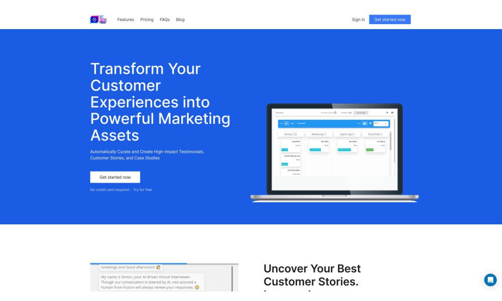 Testimonializer