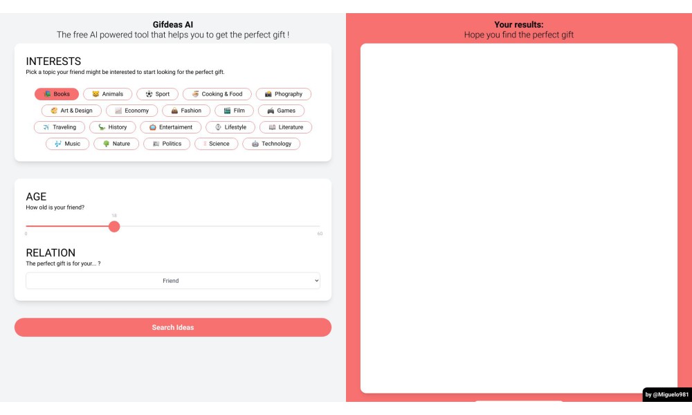 Gifdeas AI