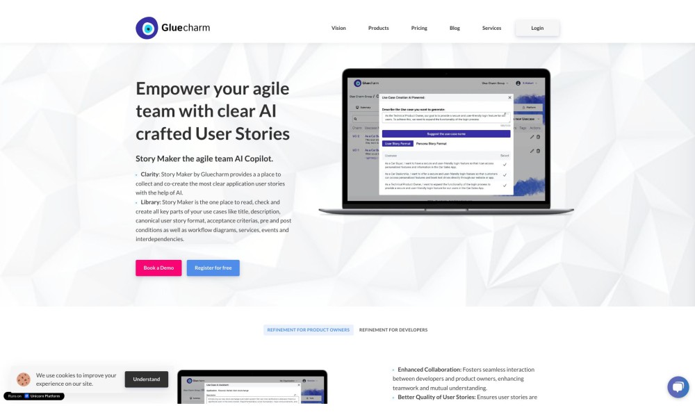 Gluecharm | Story Maker & More