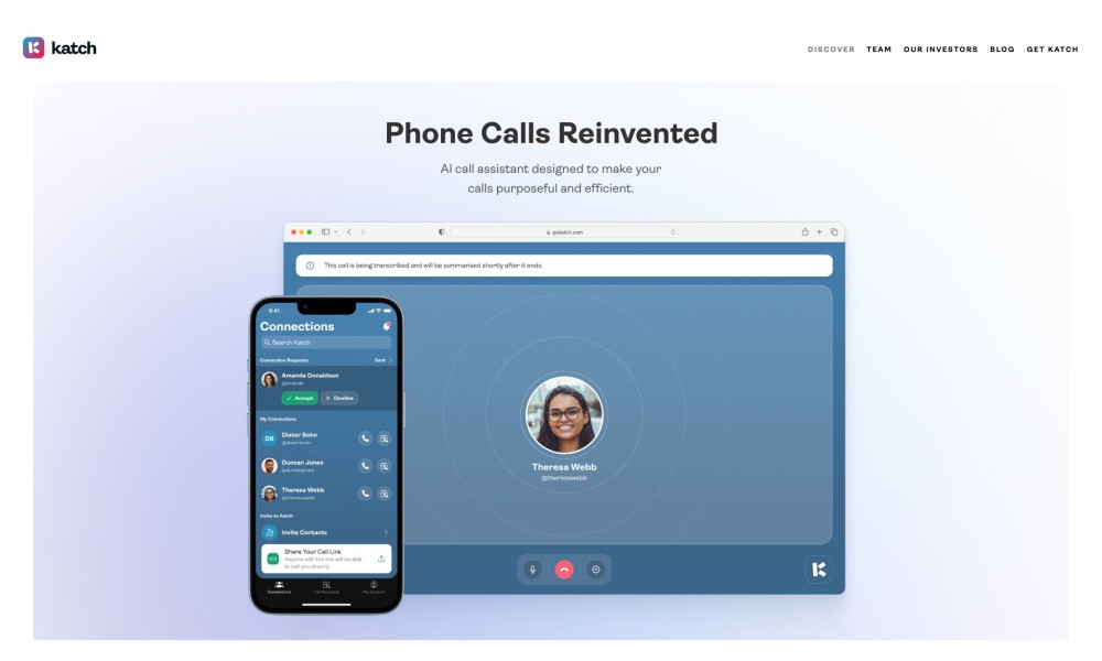 Katch - AI Call Assistant