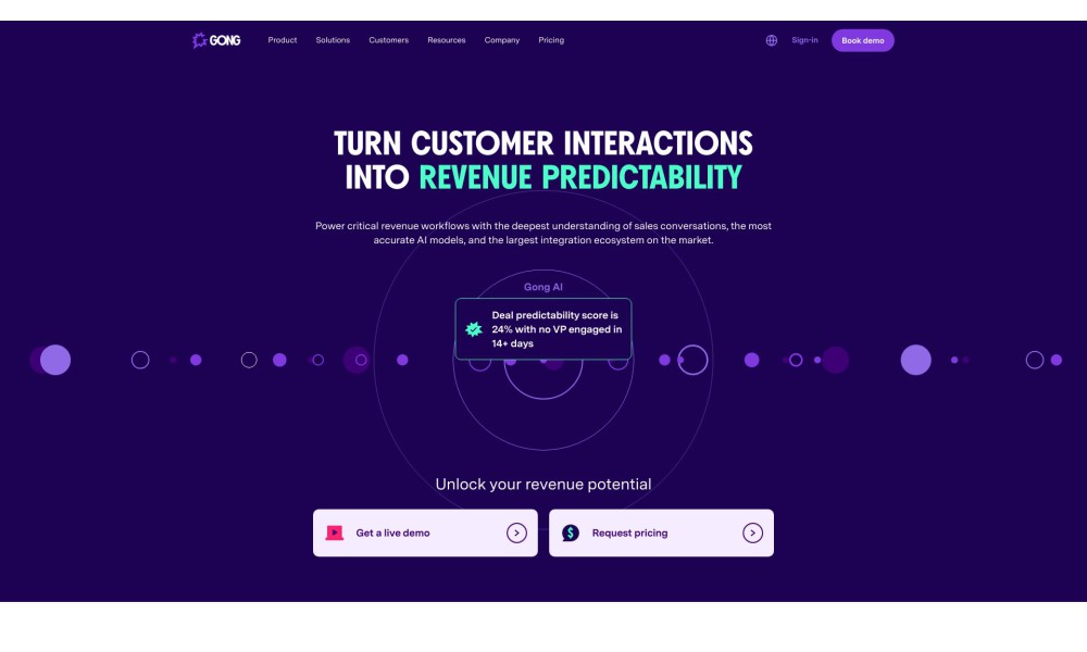 Gong - Revenue Intelligence Platform