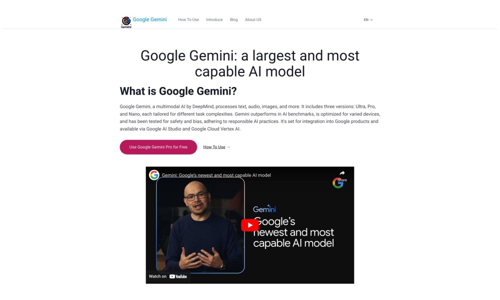 Google Gemini Pro