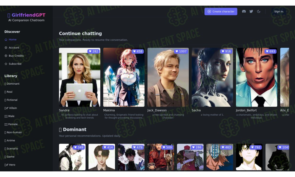 GirlfriendGPT - The AI Companion Chatroom - Image 1