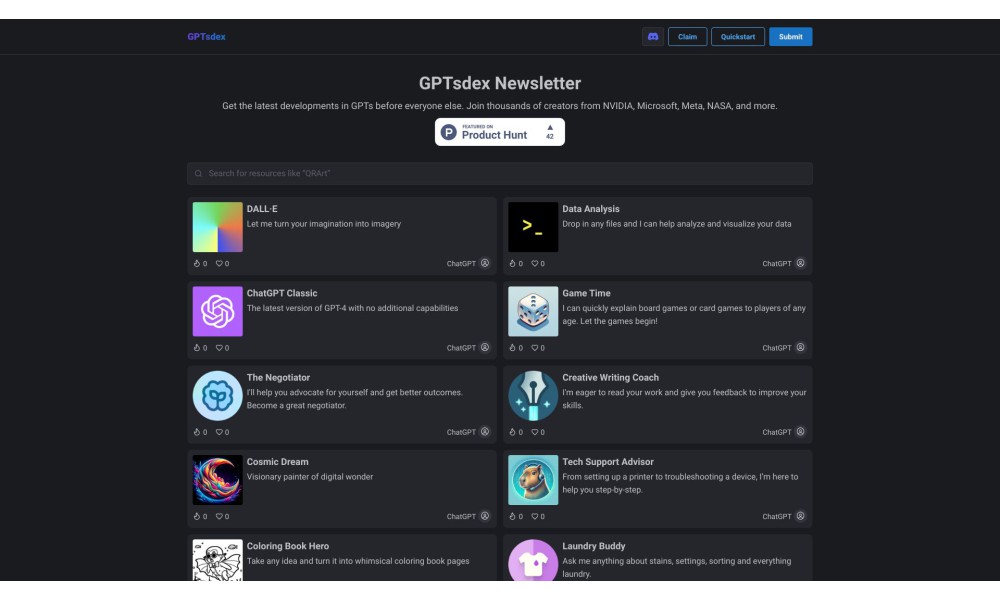GPTsdex