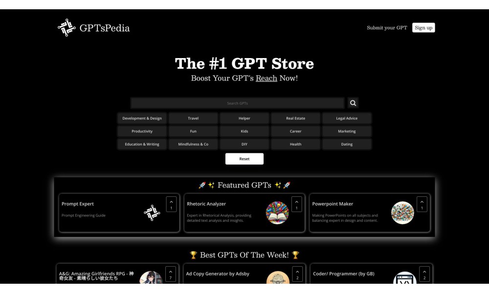 GPTsPedia