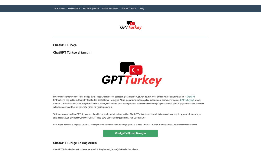 GPTTurkey.net