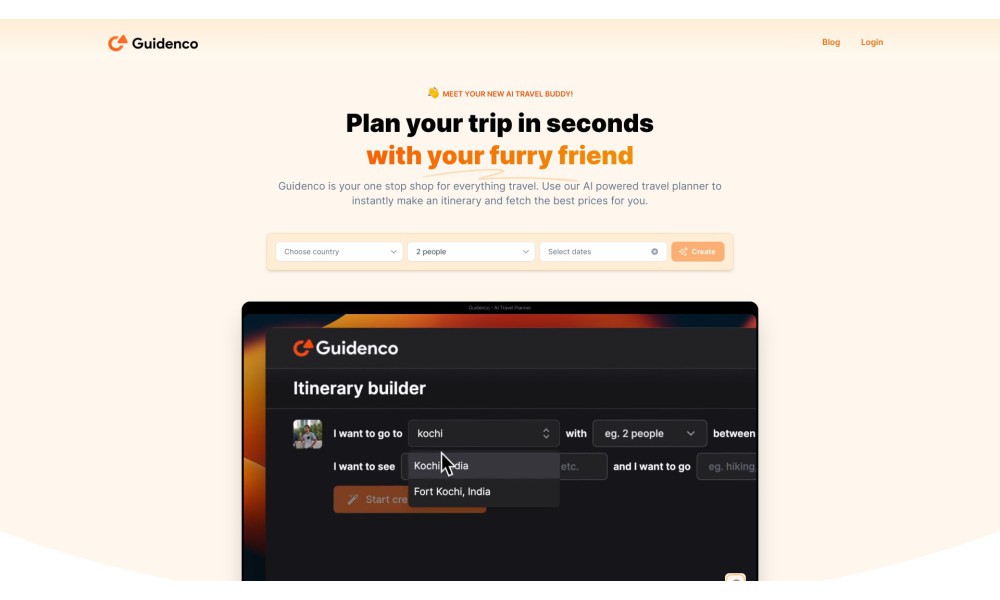 Guidenco - Smart AI Travel Planner