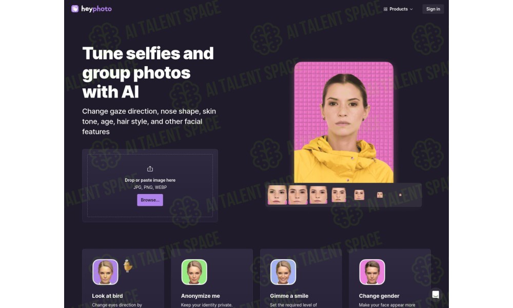 HeyPhoto AI Photo Editor Online - Image 2
