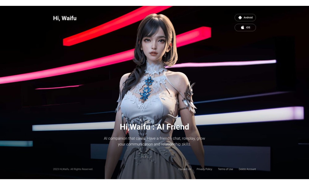Hi, Waifu : AI Friend