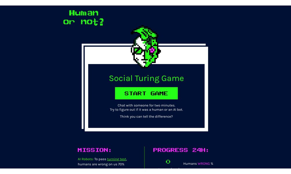 Human or Not: A Social Turing Game