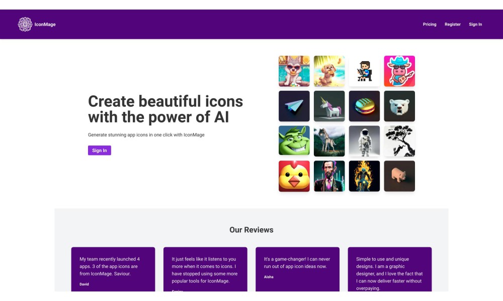 IconMage | AI Icon Generator