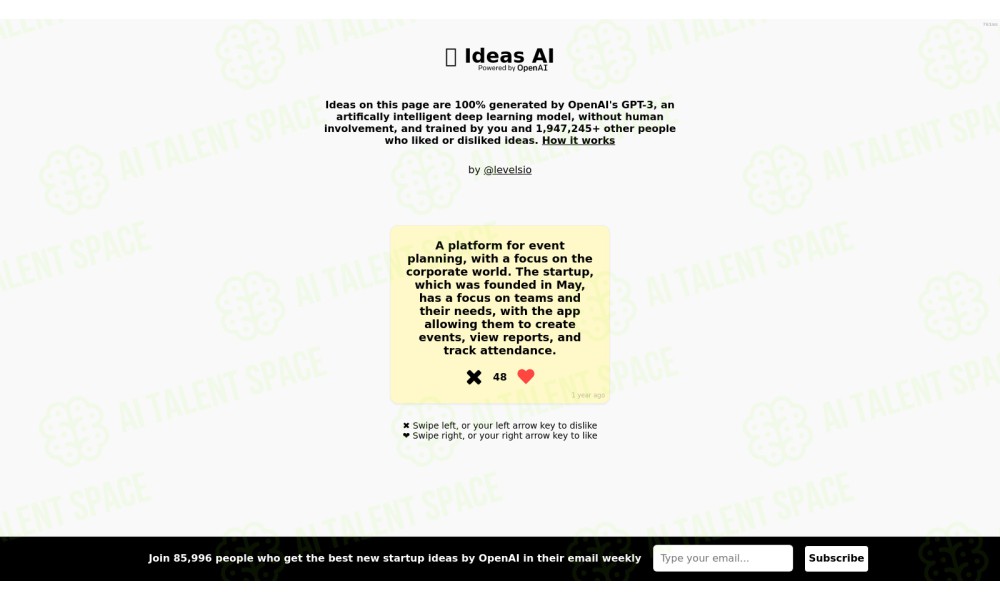Startup Ideas powered by OpenAI - Image 1