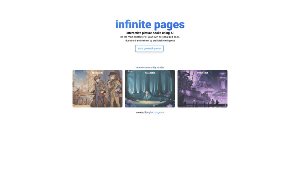 Infinite Pages