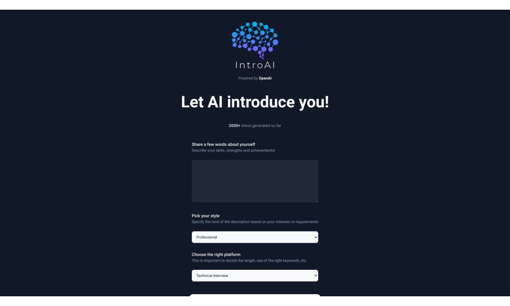 IntroAI