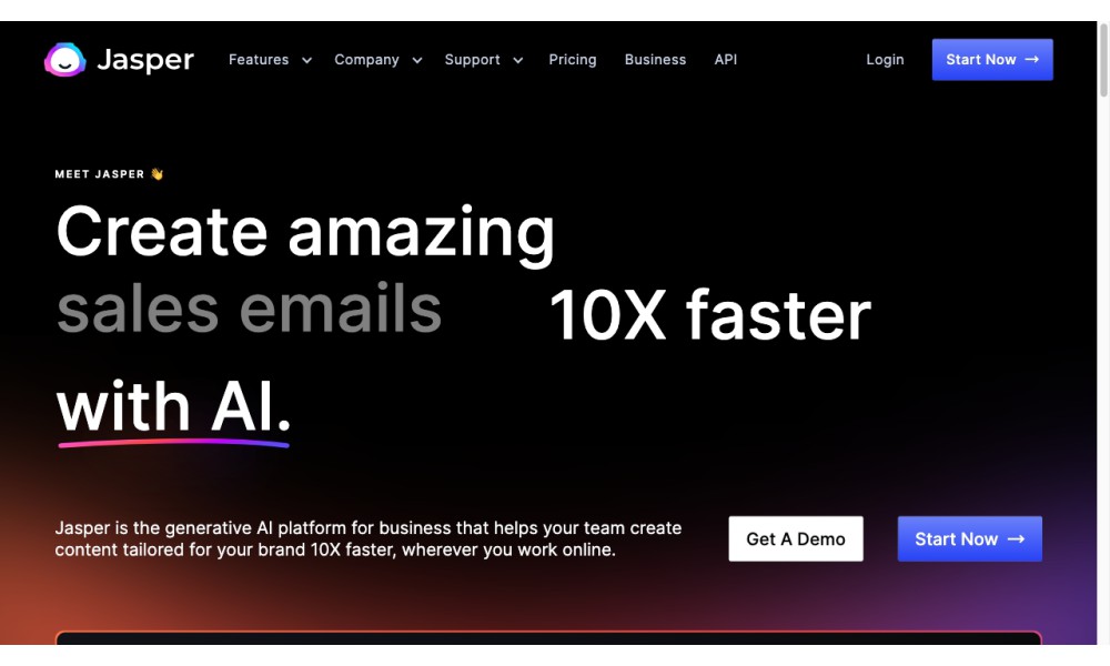 Jasper - AI Writer | AI Marketing Co-Pilot