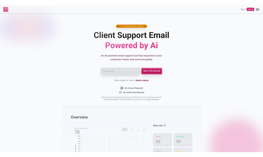 AI Support Email