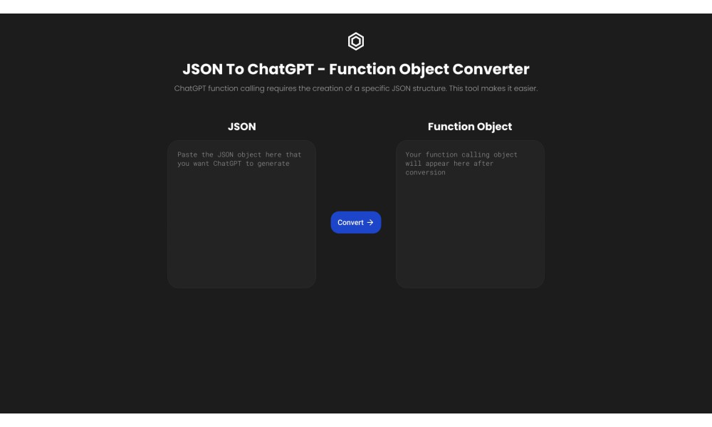 JSON To ChatGPT