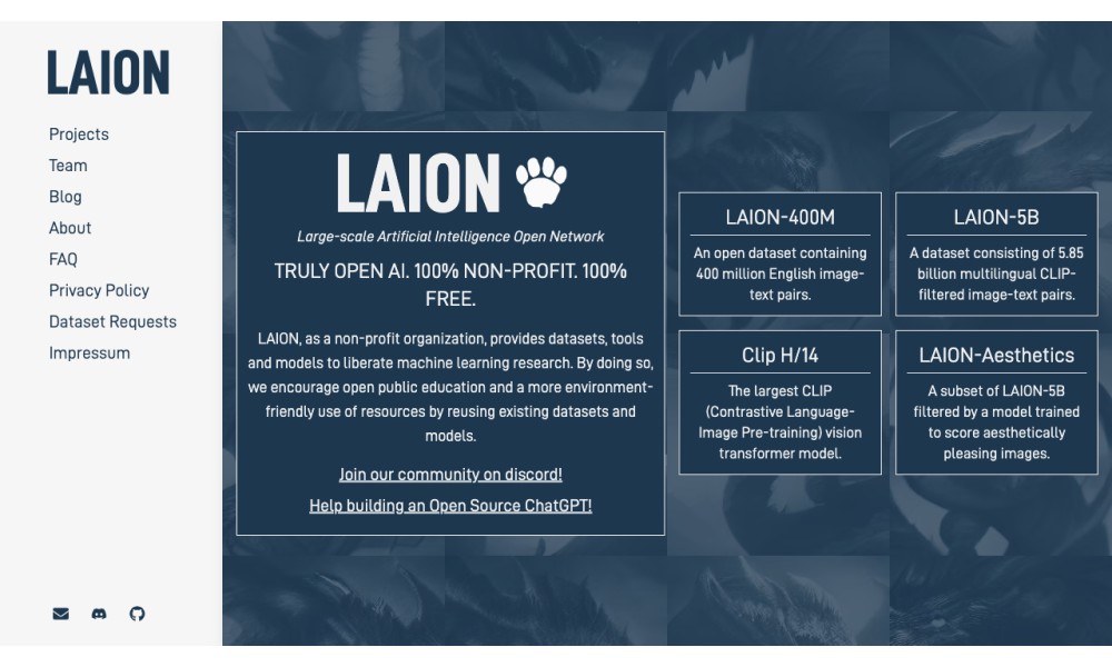 LAION - Large-scale Artificial Intelligence Open Network