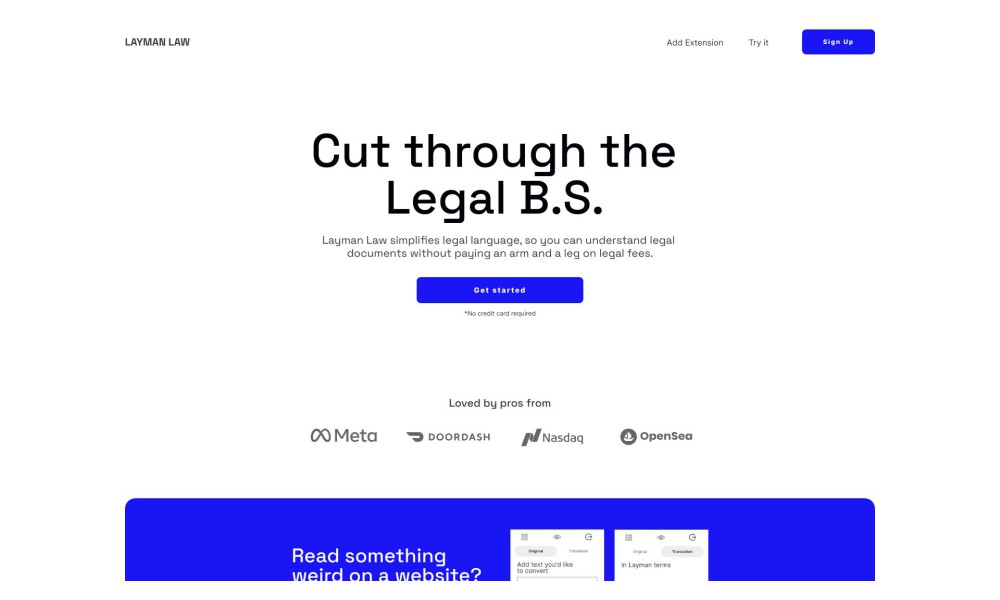 Layman Law
