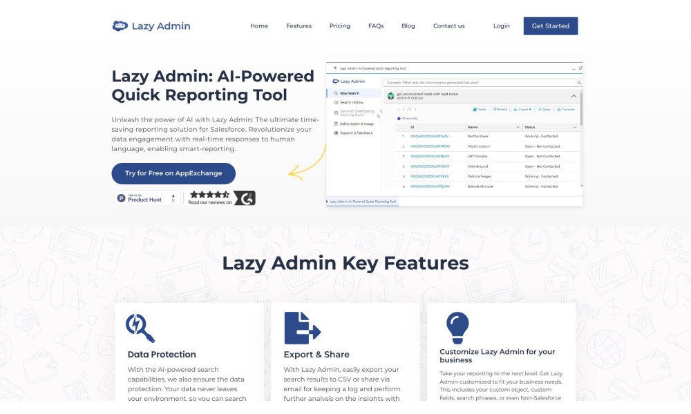 Lazy Admin: AI-Powered Quick Reporting Tool