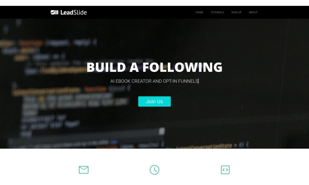 Leadslide AI Ebook Creator and Marketing Funnels