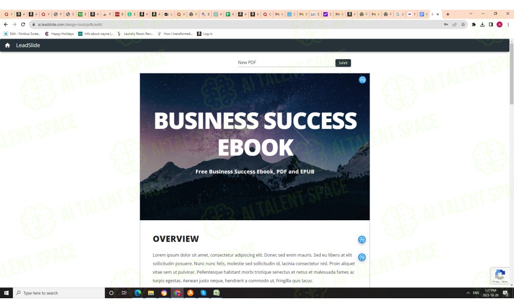 Leadslide AI Ebook Creator and Marketing Funnels - Image 2