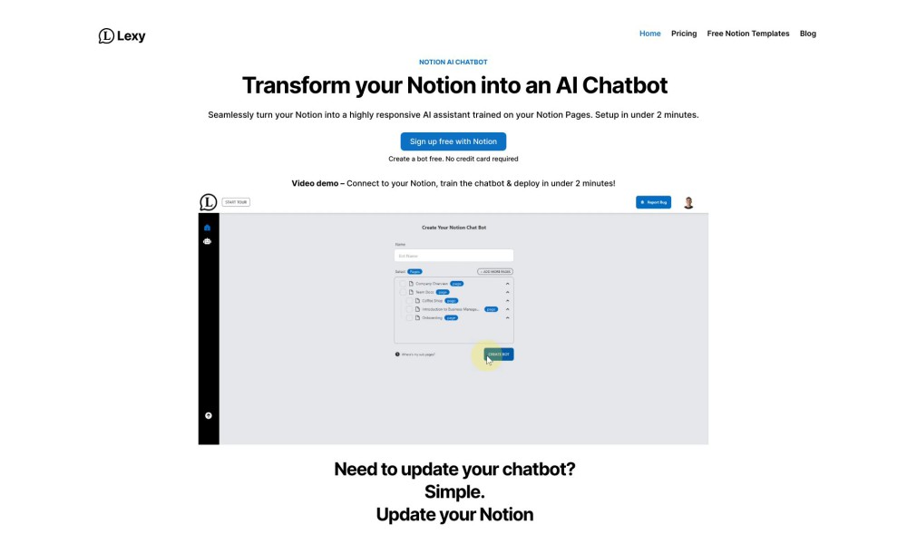 Notion Chatbot