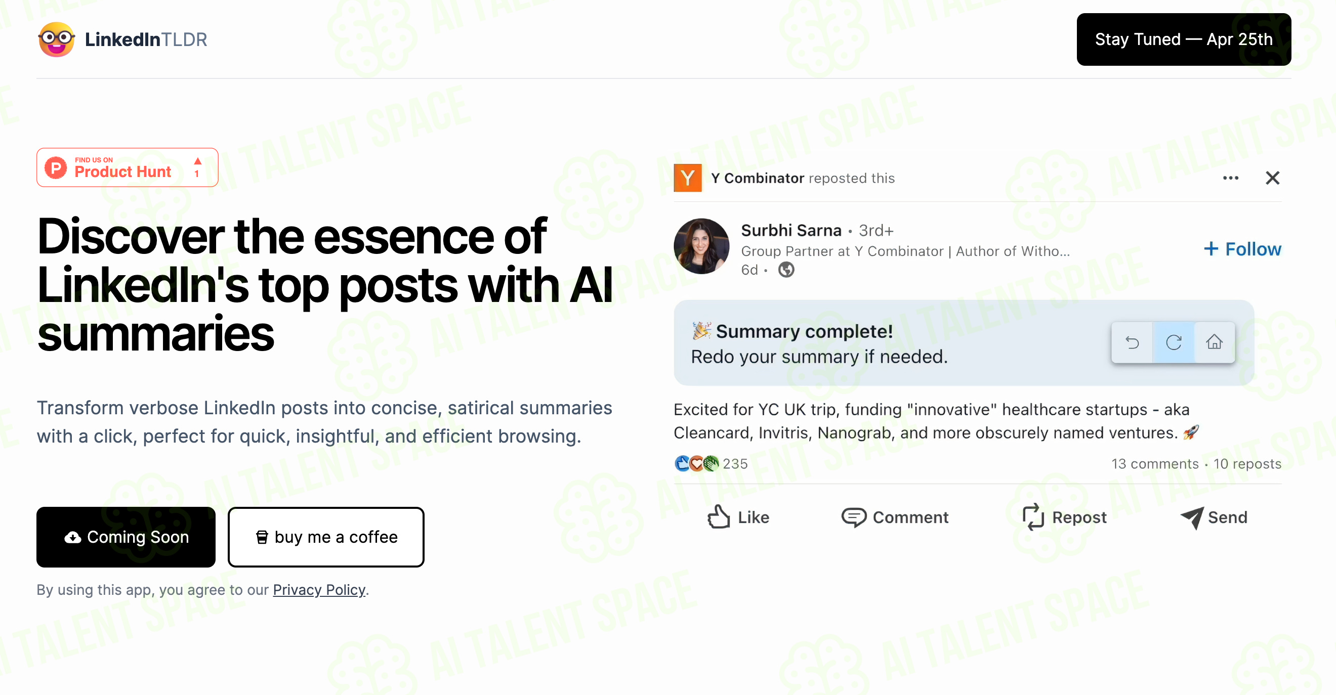 LinkedIn TLDR - Image 1