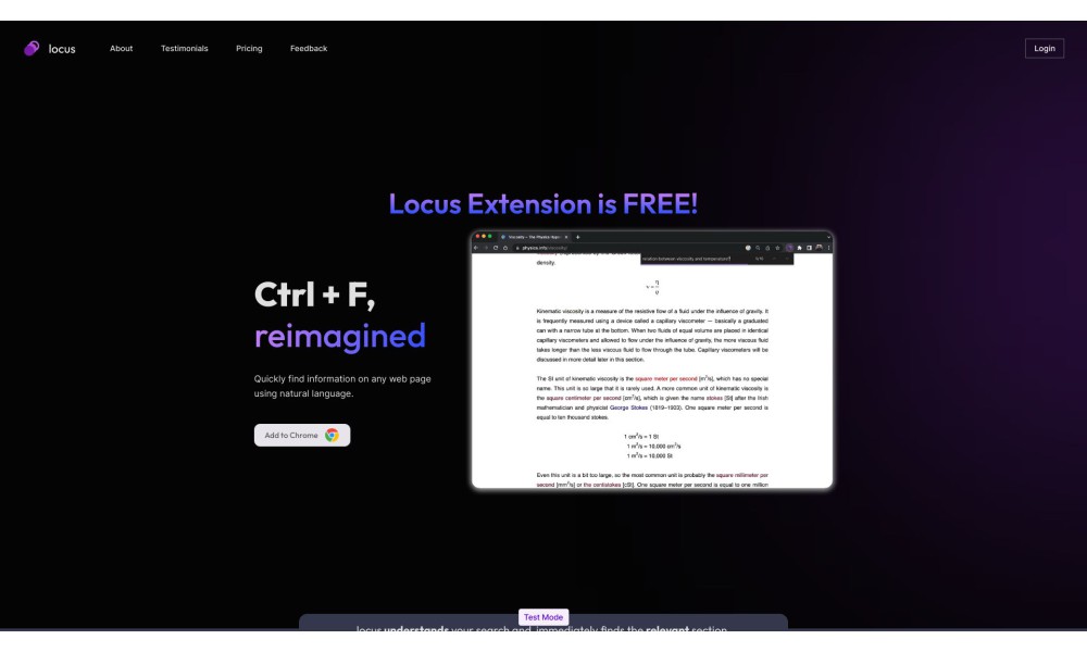 Locus - Smart CTRL F