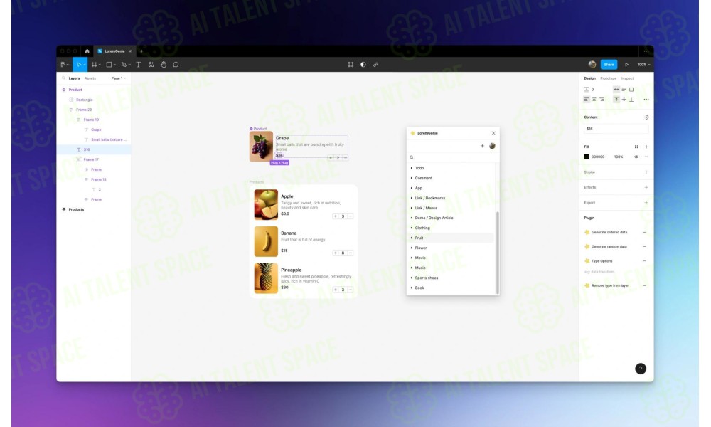 LoremGenie for Figma - Image 1