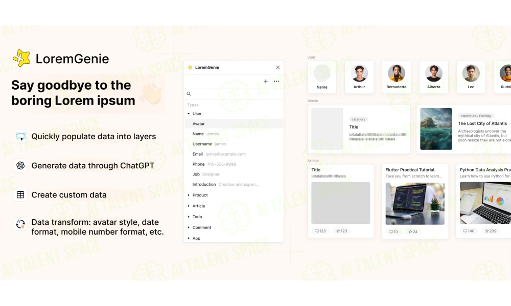 LoremGenie for Figma - Image 3