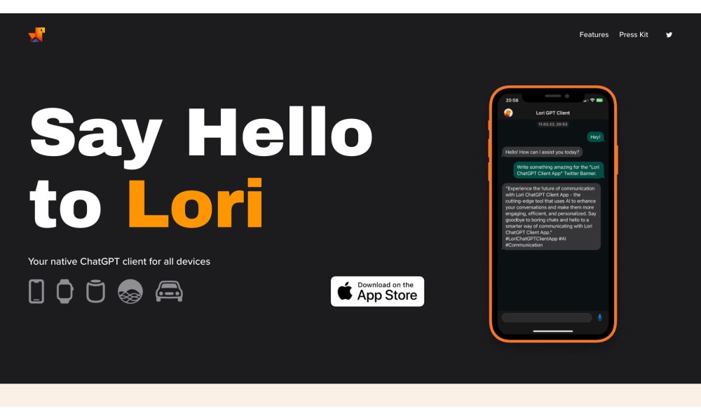 Lori GPT: Your native GPT Client for iOS