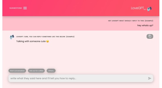 LoveGPT: Enhance Your Romantic Relationships with AI-powered Conversational Support