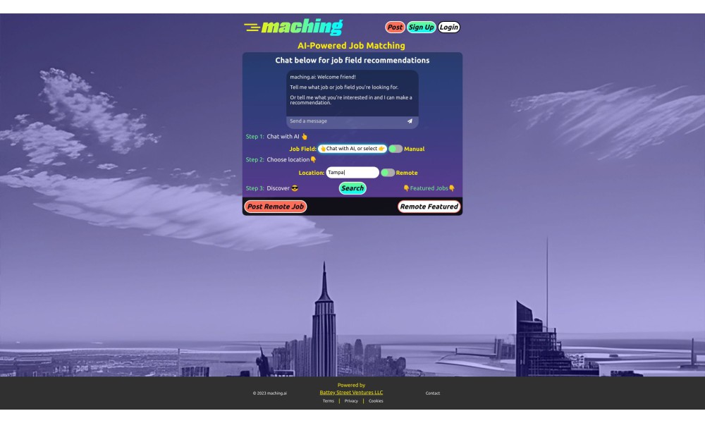 maching.ai - AI-Powered Job Matching