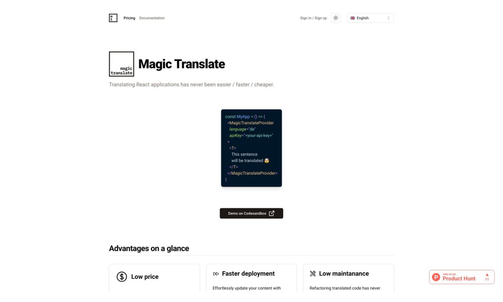 Magic Translate