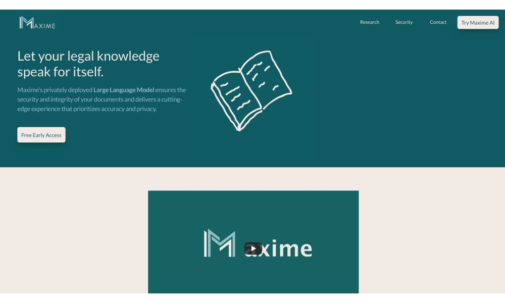 Maxime Tools - Legal AI Research