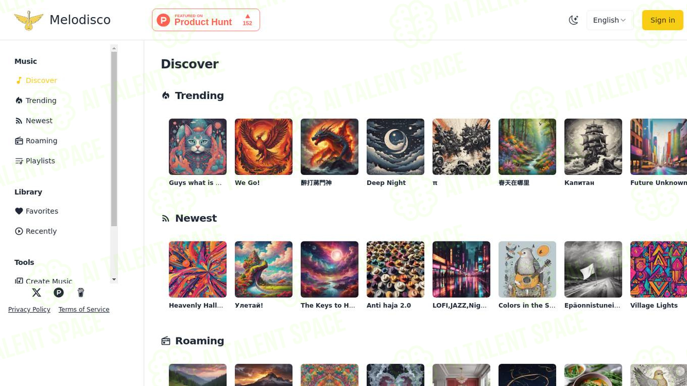 Melodisco - AI Music Player - Image 1