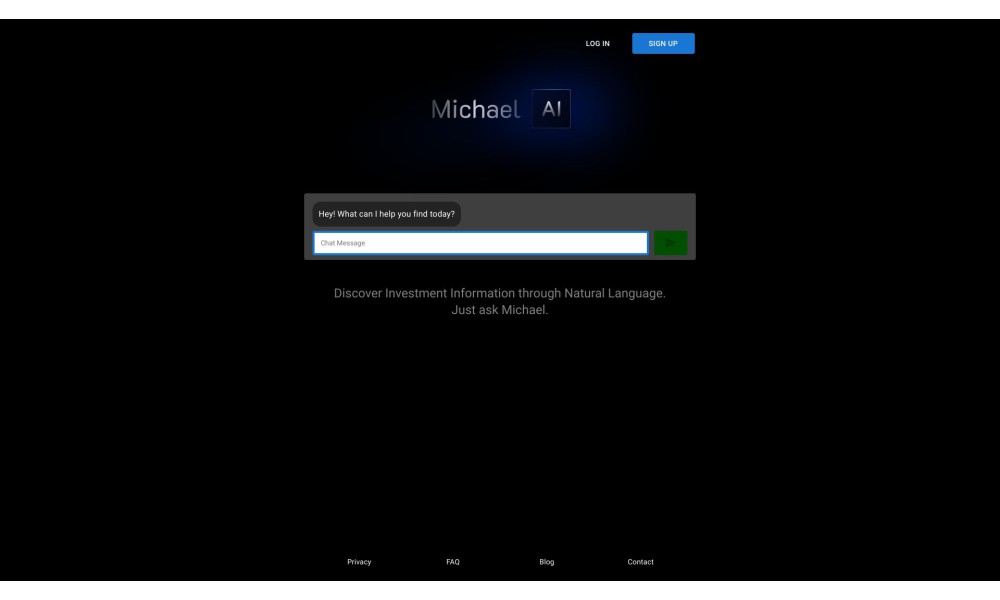 MichaelAi - Your A.I.-powered Investment Research Assistant