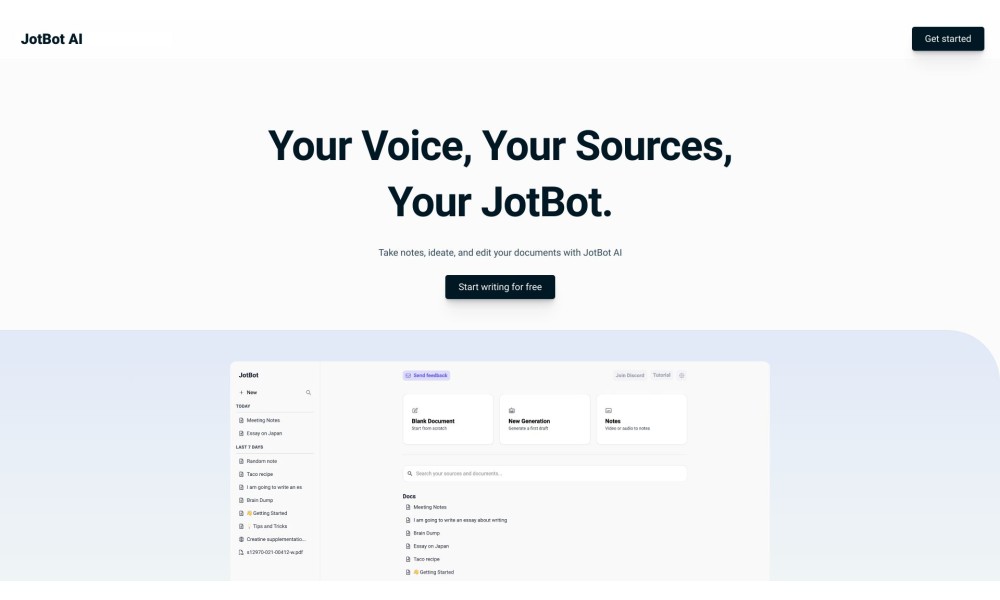 JotBot AI