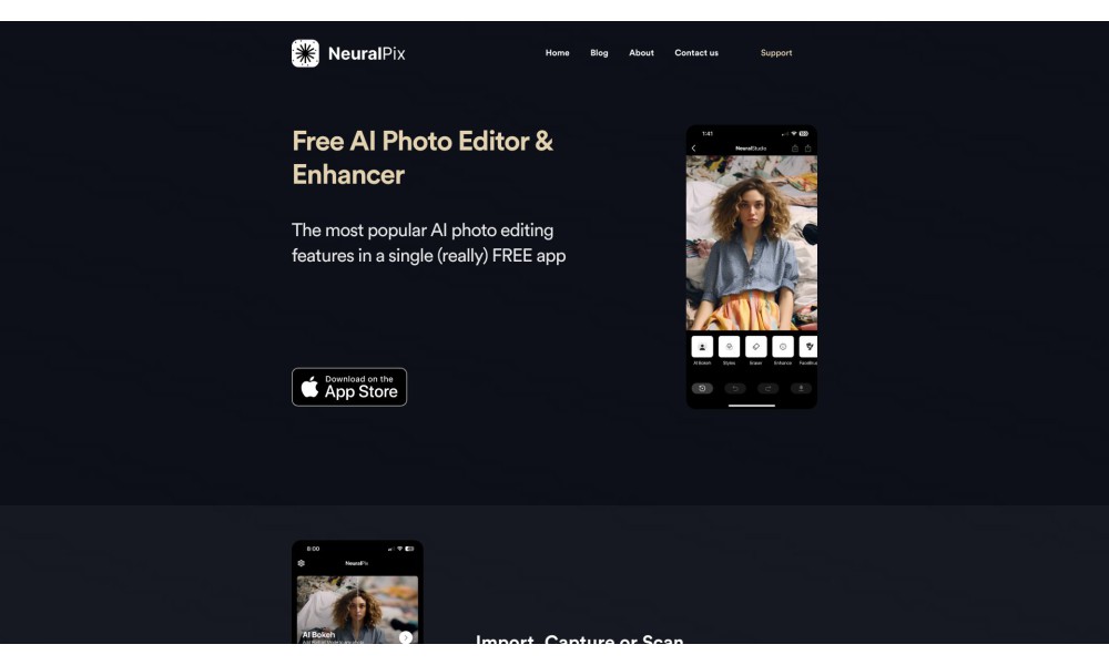 Free AI Photo Enhancer & Editor