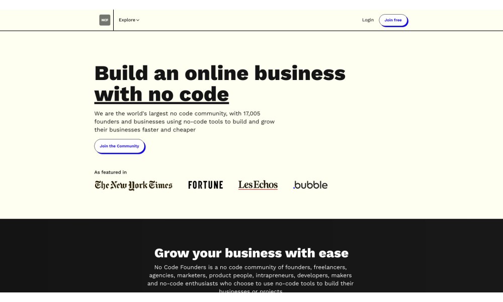 No Code Founders