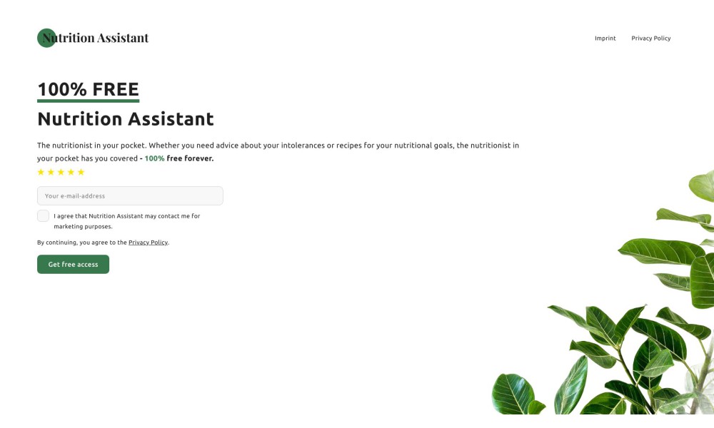 Nutrition Assistant