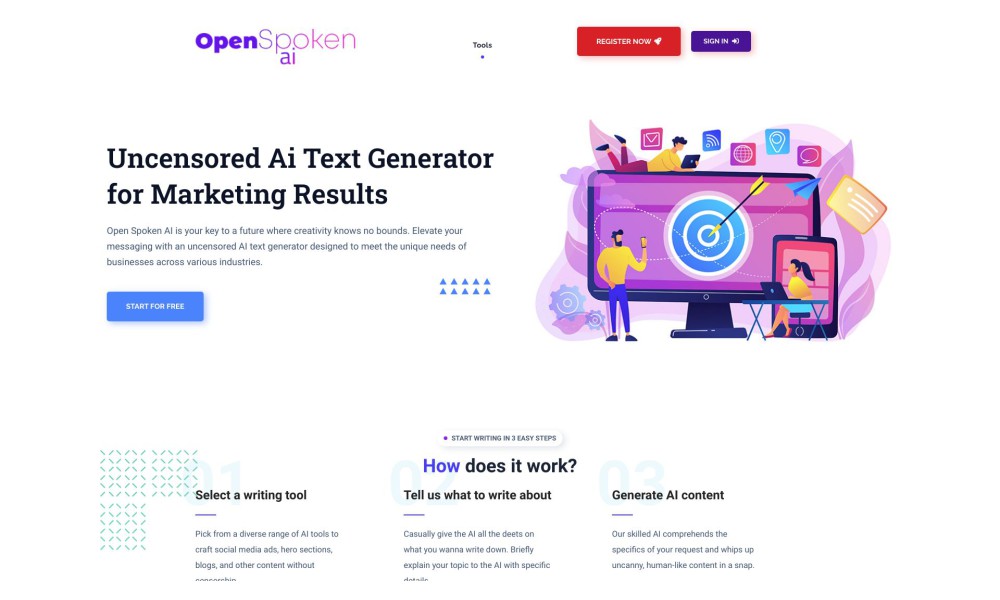 Uncensored AI Text Generator