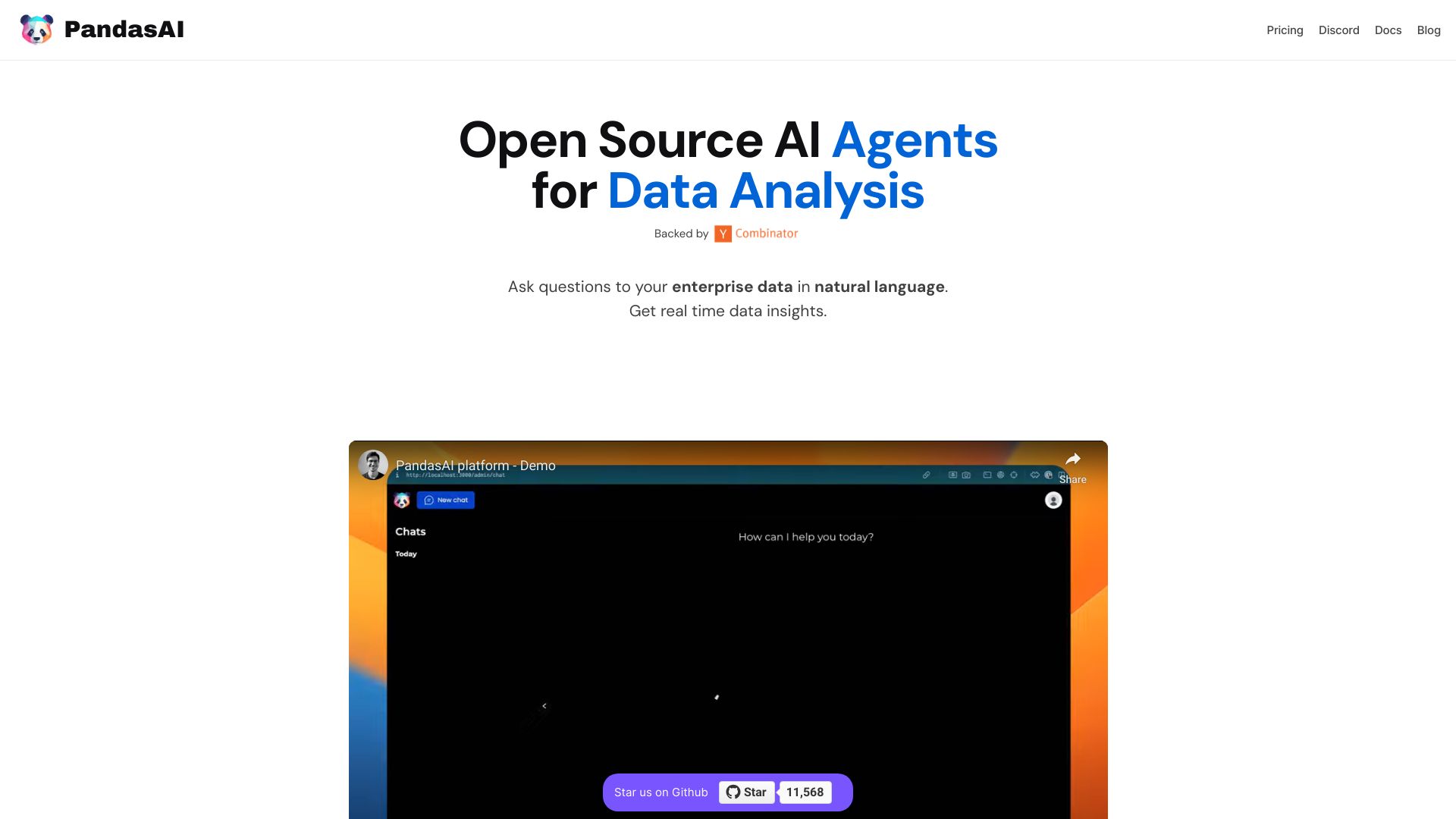 Pandas AI - Conversational Data Analysis