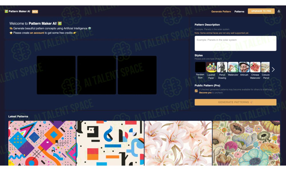 Pattern Maker AI - Image 1